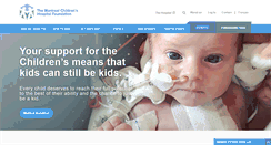 Desktop Screenshot of childrenfoundation.com